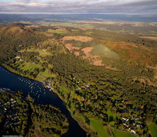 Fell Foot Park  in the Lake District aerial photograph  