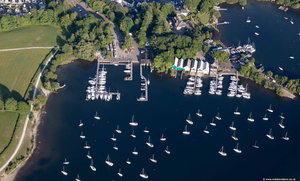 Ferry Nab Bowness-on-Windermere from the air
