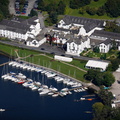 Low Wood Bay Resort & Spa , Windermere   in the Lake District aerial photograph  
