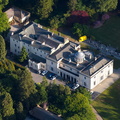 Storrs Hall Hotel  Bowness-on-Windermere from the air