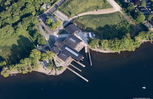 Windermere Jetty Museum  from the air