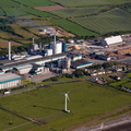 Workington Paper Mill  from the air