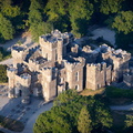 Wray Castle from the air