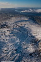Skeel Gill and Crag Quarter  Lake District from the air