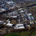 Cotes Park Industrial Estate, Alfreton, DE55 from the air