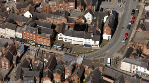 St John St   Ashbourne   from the air