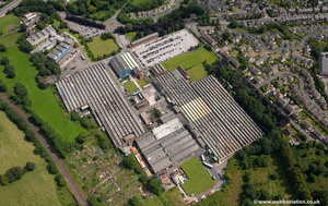 Ferodo Works  Chapel-en-le-Frith from the air