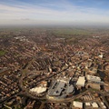 Derby Derbyshire  from the air