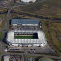 Pride Park Stadium  Derby aerial photo