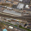 Etches Park railway Traction Maintenance Depot (TMD) Derby   from the air
