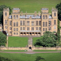 Hardwick Hall Derbyshire  ( National Trust  )  aerial photograph