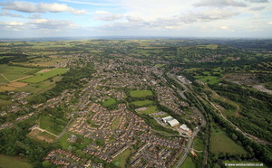  Matlock Derbyshire UK aerial photograph