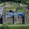 Riber Castle  Matlock l Derbyshire aerial photograph 