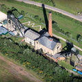 Pleasley Colliery Derbyshire aerial photograph