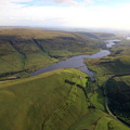 Woodhead Reservoir aerial photograph