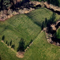 Navio Roman fort from the air