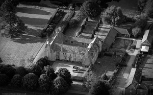 Cadhay House Devon from the air  