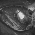 Escot Church   Devon from the air  