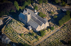 Holy Trinity Church, Ilfracombe aerial photograph