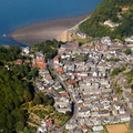 Lynton & Lynmouth aerial photograph