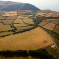 Bronze Age barrows on Martinhoe Common aerial photograph