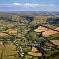 Parracombe Devon aerial photograph