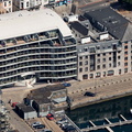 Discovery Wharf North Quay Sutton Harbour Plymouth Devon Pl4  aerial photograph