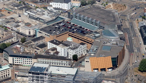 Drake Circus Shopping Centre Plymouth  aerial photograph