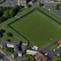 Millbay Park Plymouth UK aerial photograph