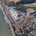 Plymouth Laira Traction Maintenance Depot TMD  aerial photograph