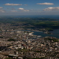 Plymouth  UK from the air 