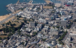 Plymouth aerial photograph