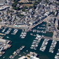 The Barbican waterfront, Plymouth aerial photograph
