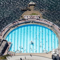 Tinside Lido, Plymouth aerial photograph