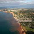 Sidmouth  Devon from the air