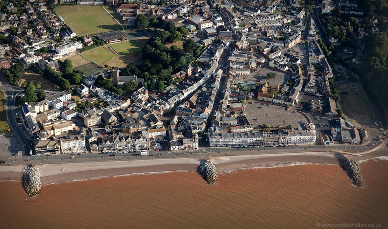 Sidmouth from the air