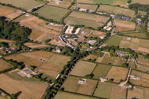 donkey sanctuary Sidmouth from the air