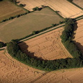 Stockland Great Castle hillfort  from the air