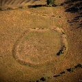 Voley  Castle Iron Age enclosure  aerial photograph