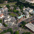 Exeter Park Road  Bournemouth from the air 