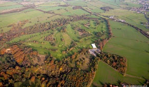 Bishop Auckland Golf Club  from the air