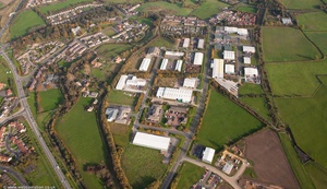 South Church Enterprise Park Bishop Auckland from the air