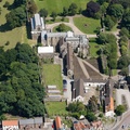 Auckland Castle  from the air
