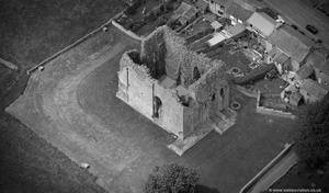 Bowes Castle from the air