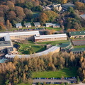 St Aidan's College Durham University from the air