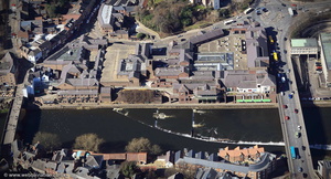 The Gates Shopping Centre Durham from the air