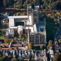 Durham Cathedral from the air