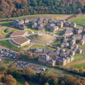 Josephine Butler College Howlands Farm Durham University from the air