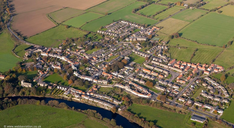 Gainford from the air