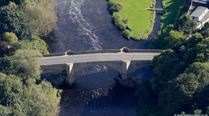 Piercebridge Bridge from the air
